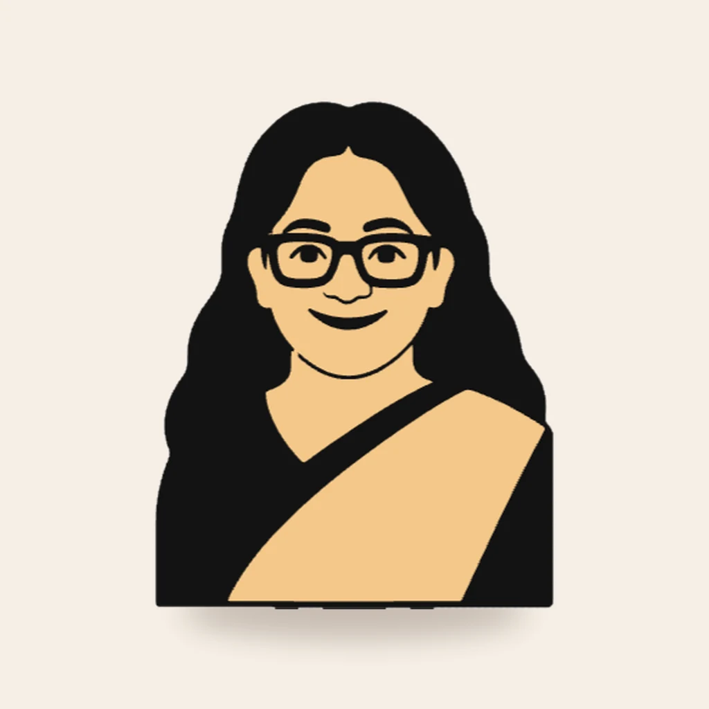 A personalised portrait card